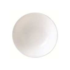 Monaco White Bowl Oatmeal 16.5cm 6 1/2